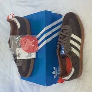 adidas Brown and White Sneakers